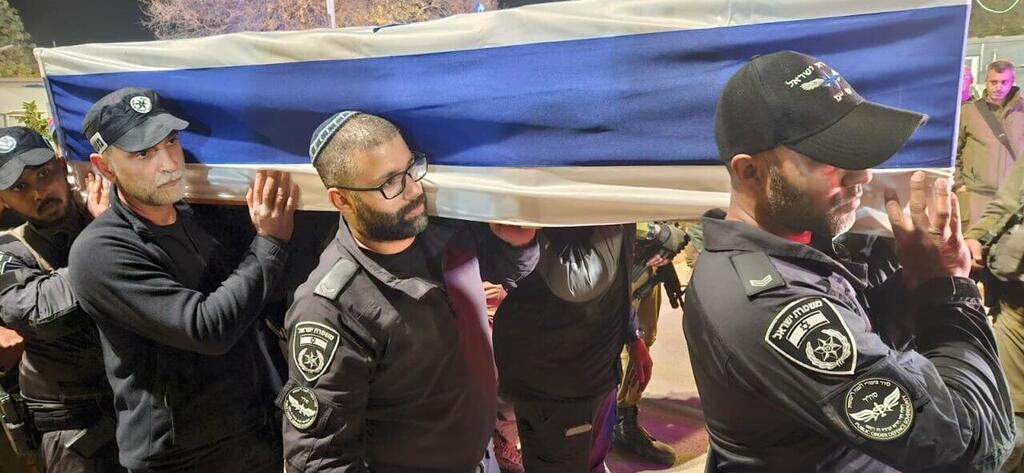צילום דוברות המשטרה שיירת הליווי של רס״ר רני גואילי ז״ל
