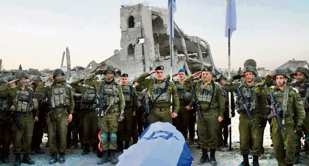 הצדעה אחרונה ברצועה: הרמטכ"ל, אלוף פיקוד דרום ולוחמי צה"ל חולקים כבוד לרס"ר רן גואילי ז"ל, אחרי איתור גופתו