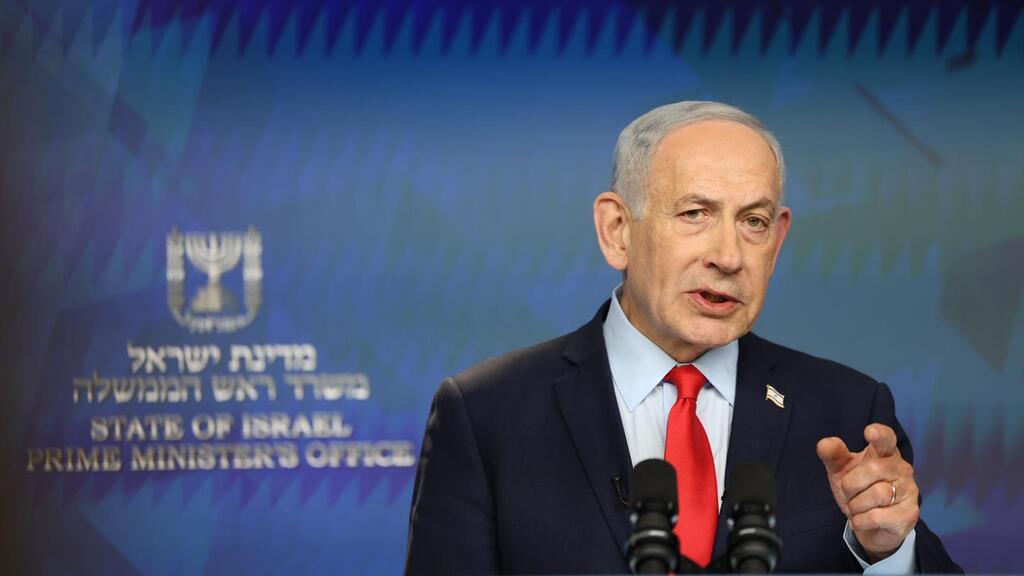 צילום: נעם ריבקין פנטון, הארץ ראש הממשלה במסיבת עיתונאים משותפת עם מתאם שו"ן