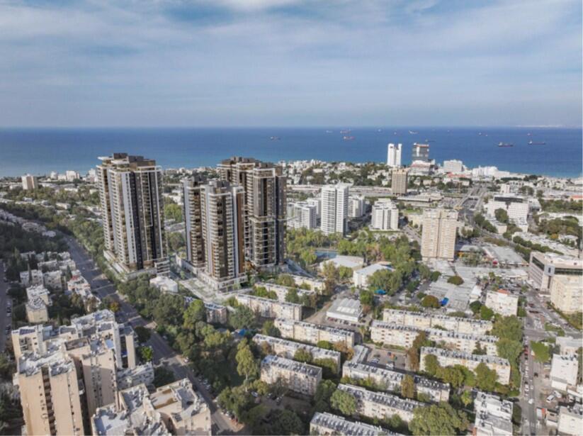 הפרויקט בשכונת קריית אליעזר חיפה (הדמיה: משרד גיורא גור ושות' אדריכלים) הפרויקט בשכונת קריית אליעזר חיפה