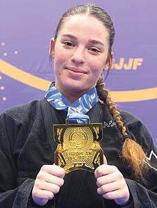 ליה עם המדליה