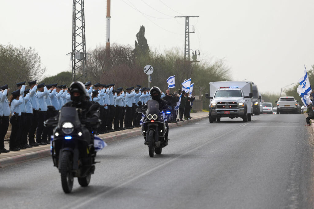 מסע ההלוויה של רס"ר רן גואילי ז"ל