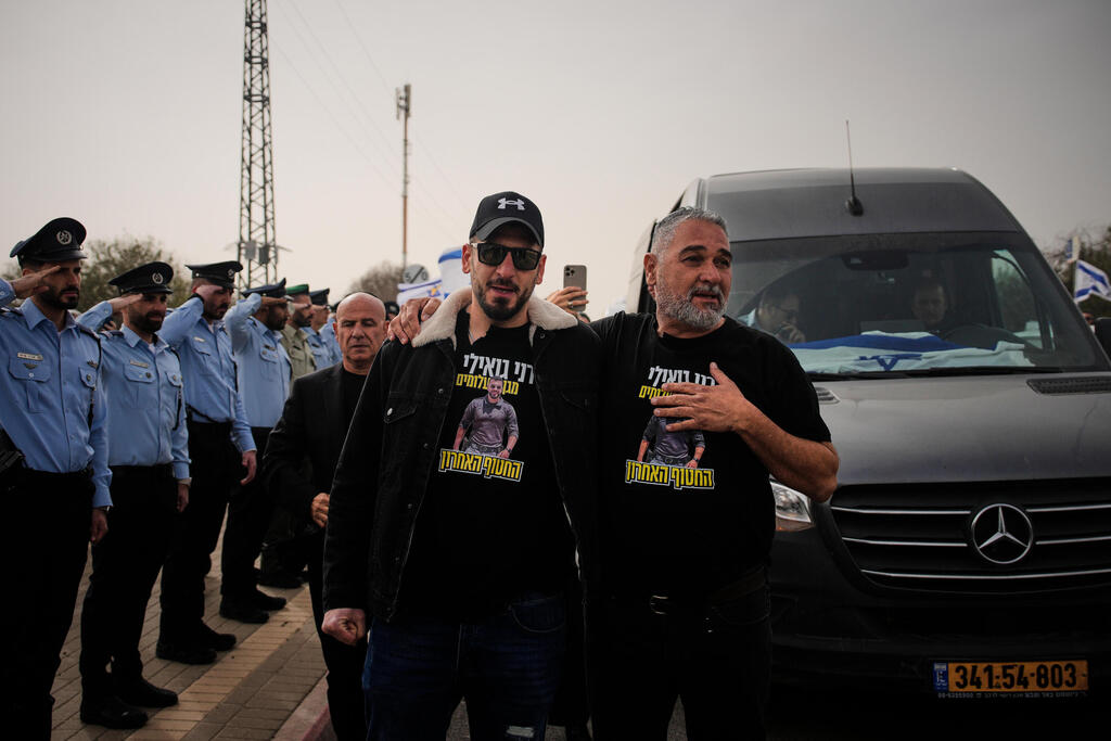 מסע ההלוויה של רס"ר רן גואילי ז"ל