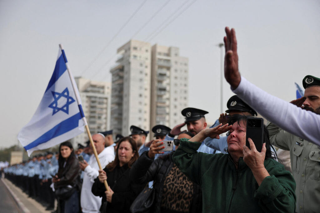 מסע ההלוויה של רס"ר רן גואילי ז"ל