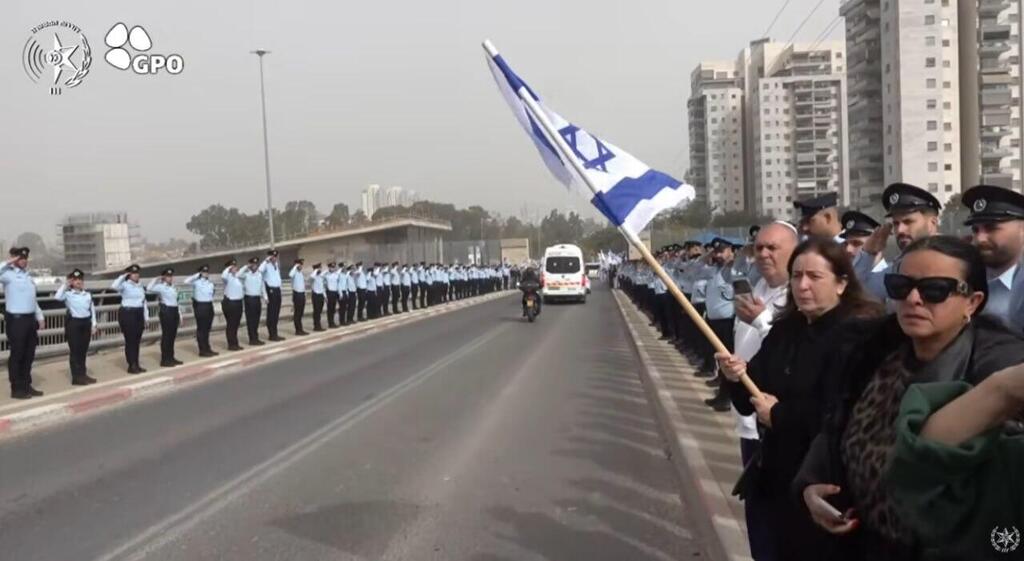 מסע ההלוויה של רס"ר רן גואילי ז"ל