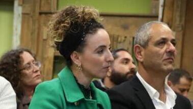 השרה סילמן בכנס בחדרה
