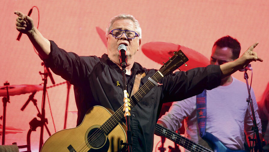 שלמה ארצי על במת הבארבי