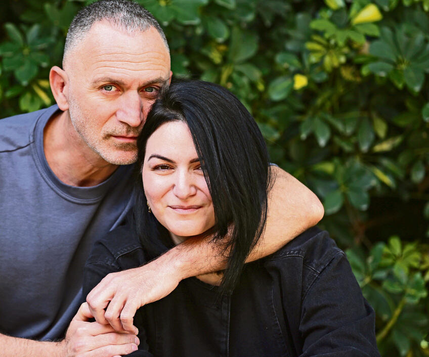 "תמיד שם אחד בשביל השנייה". שלום ונטלי מיכאלשווילי (ריאן פרויס) "תמיד שם אחד בשביל השנייה". שלום ונטלי מיכאלשווילי