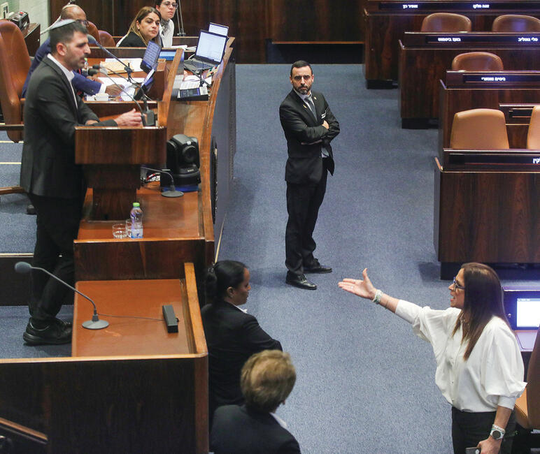 מליאת הכנסת, בדיונים לקראת ההצבעה על  התקציב בקריאה ראשונה