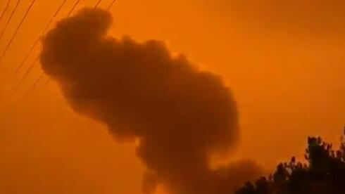 Lebanon Skies turn orange, IDF strikes Hezbollah