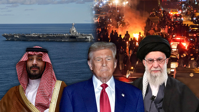 If Trump won't follow through on his threats the ayatollah regime will only grow stronger (Photo: Anonymous/Getty Images, AP/Carlos Osorio, AFP/HO/Khamenei.IR/Evelyn Hockstein/ Jonathan KLEIN) מחאה מחאות הפגנה הפגנות איראן טהרן