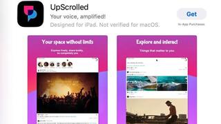 הרשת החברתית UpScrolled