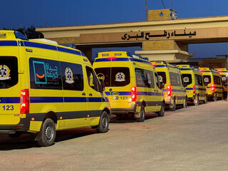 הגעת הפעימה הראשונה של עזתיים שחוזרים לרצ