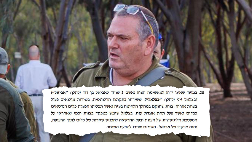 בצלאל זיני וכתב אישום הברחות