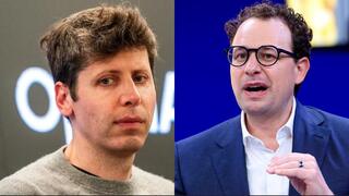 מימין: דריו אמודיי, סם אלטמן