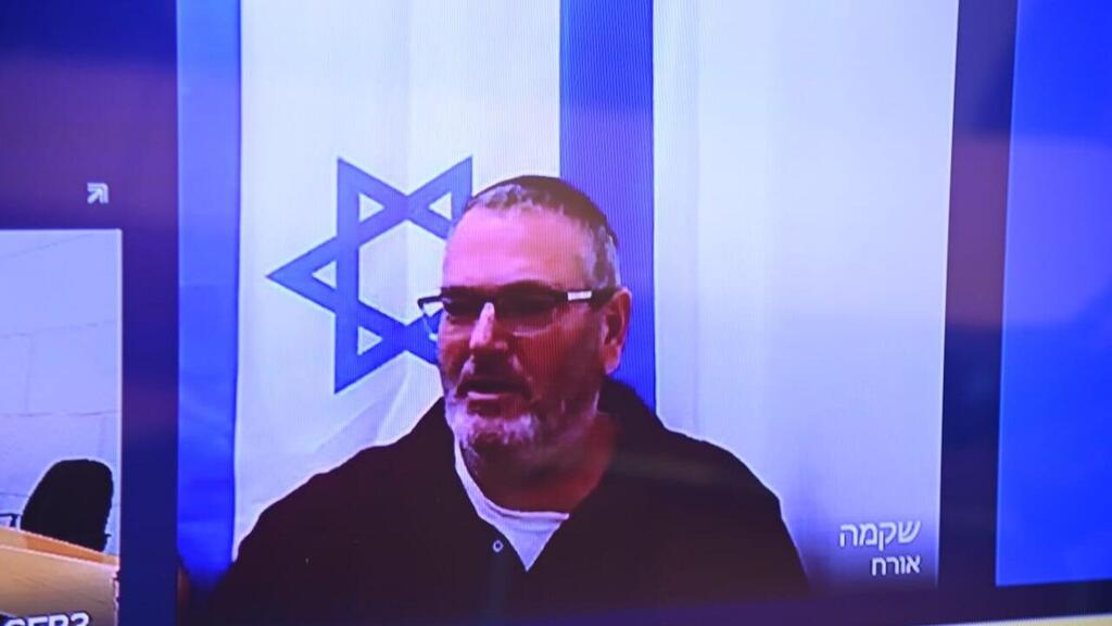 בצלאל זיני (צילום: הרצל יוסף ) בצלאל זיני במחוזי באר שבע