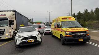 תאונה קטלנית ליד צומת מודיעין: גבר כבן 40 נדרס למוות