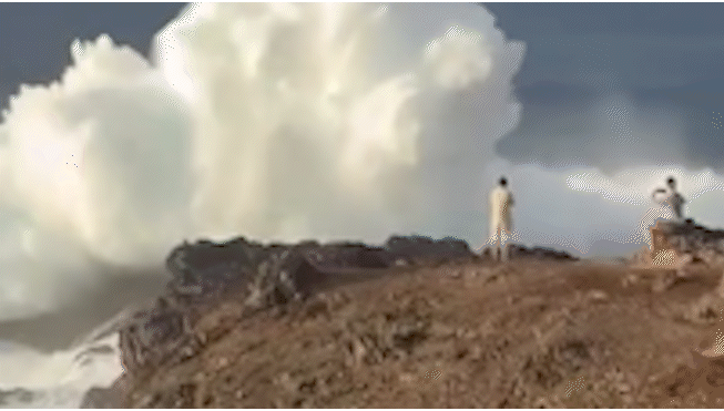 Chilling footage shows tourists risking their lives for a selfie | Watch