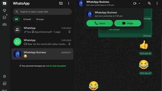 שיחות וידאו וקול בוואטאפ