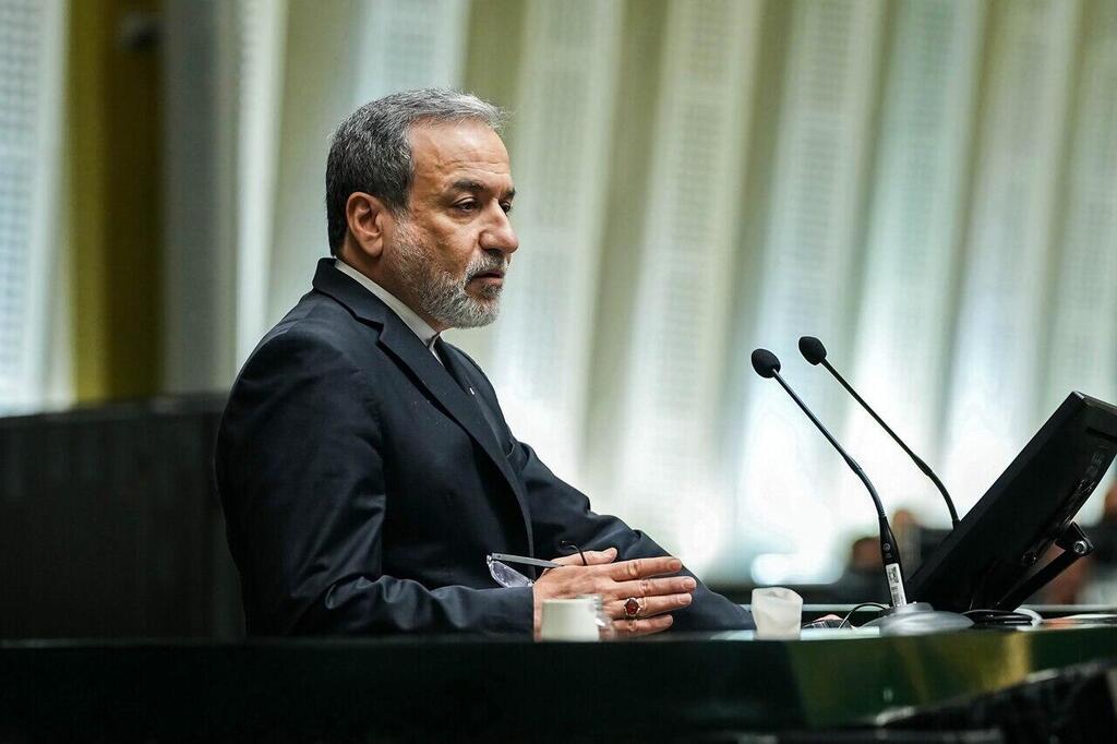 Iranian Foreign Minister Abbas Araghchi עבאס עראקצ'י ועבד א-רחים מוסאווי