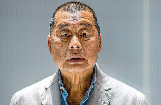 ג'ימי לאי (ANTHONY WALLACE, AFP) ג'ימי לאי