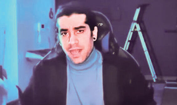 "העם האיראני נמצא לבד". חמידי בסרטון האחרון | צילום: מתוך איראן אינטרנשיונל