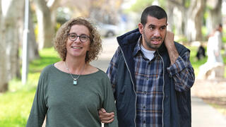 אביגיל פידלר ובנה אסף