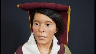 שחזור של הנערה בת ה-14, שזכתה לכינוי 