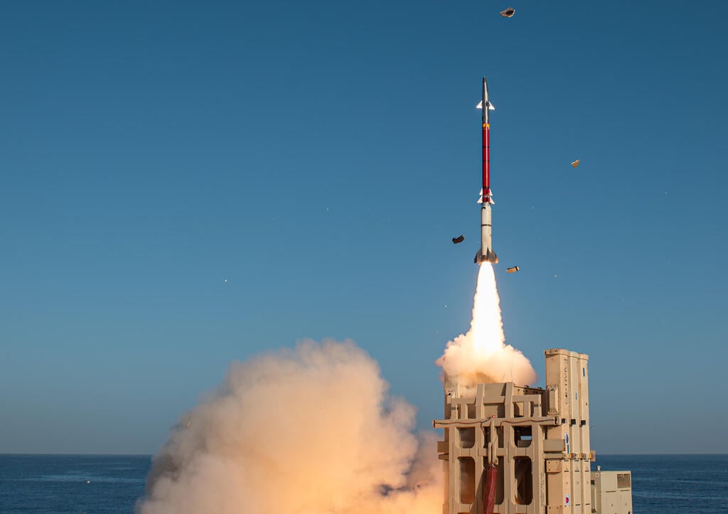The David's Sling air defense system (Photo: Defense Ministry) תיעוד הניסויים בקלע דוד במשרד הביטחון