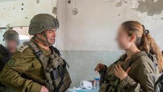 הרמטכ״ל, רב-אלוף אייל זמיר, קיים היום (ו׳) הערכת מצב וסיור שטח ברפיח שברצועת עזה