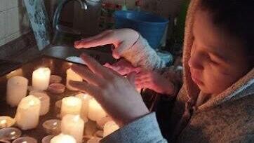 Warming by candlelight: how Kyiv’s Jews endure a winter of war