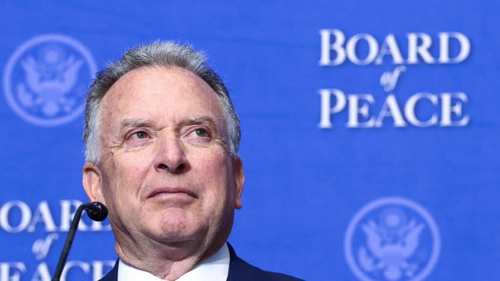 Steve Witkoff (Photo: Kevin Lamarque/ Reuters) כינוס מועצת השלום