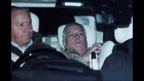 First photos: Former UK royal Andrew seen leaving police station after arrest