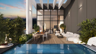 הדמיית פנטהאוז + מועדון דיירים