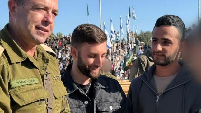 קצין שריון ראשי מתן אנגרסט ונמרוד כהן