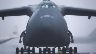 מטוס C-5 גלקסי בסיס לאג