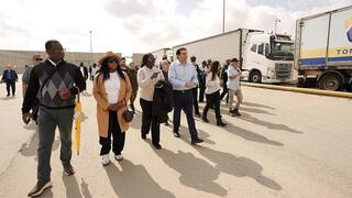 שגרירים מהאו"ם בביקורים בפולין וישראל 