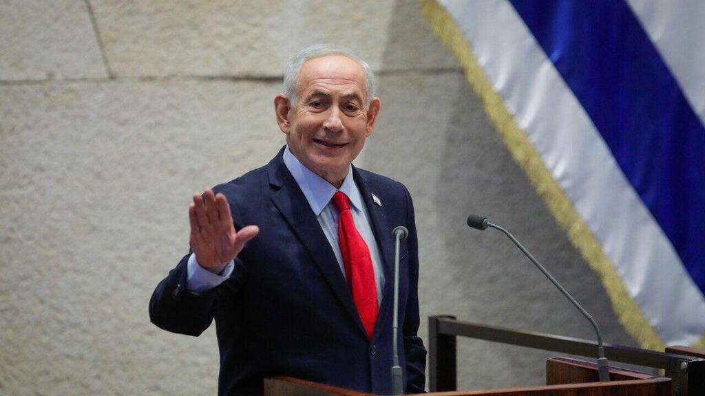תלוי בחרדים. נתניהו (צילום: שלו שלום ) רה"מ בנימין נתניהו במליאה - דיון 40 חתימות