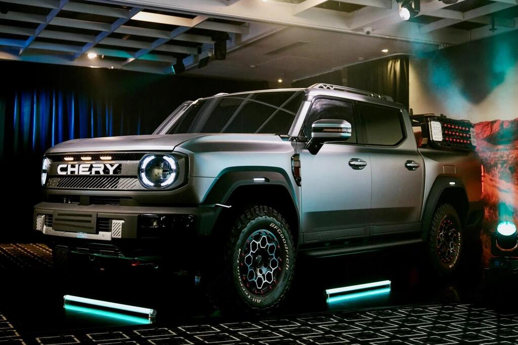 לא עוצרת בשום קטגוריה: צ'רי תציג טנדר דיזל היברידי