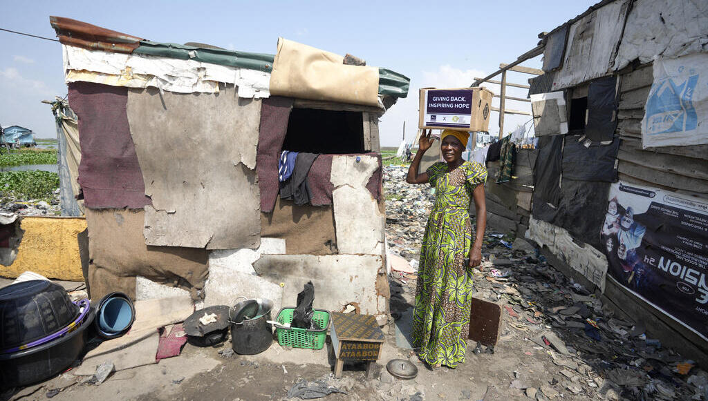 עוני בניגריה (צילום: ASSOCIATED PRESS) עוני בניגריה