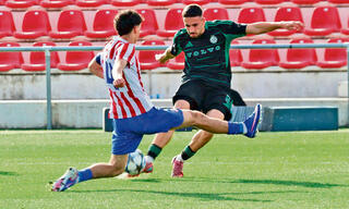 ניב גבאי מול אתלטיקו במדריד אתמול