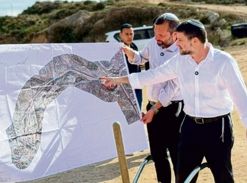 בצלאל סמוטריץ', השבוע בשומרון. סיפור על פוליטיקה, כלכלה וסכסוך עם שלושה ליכודניקים