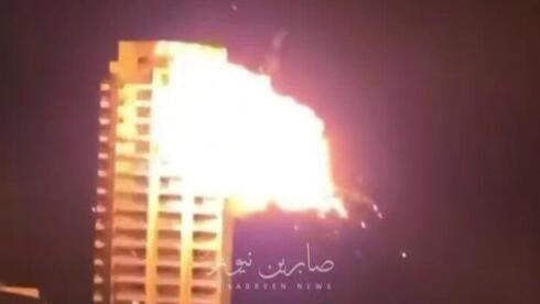 Dubai hotel hit by Iranian drone; strike in Bahrain