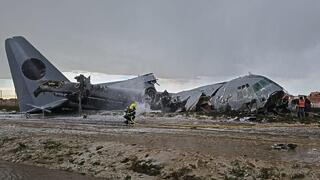 תיעוד מזירת ההתרסקות בבוליביה