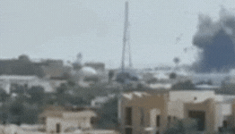 Bahrain’s Juffair district, home to the US Navy’s Fifth Fleet גיף