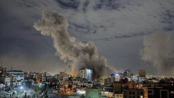 תקיפות באהוואז (צילום: מתוך X לפי סעיף 27 א' ) תקיפות בדרום מערב איראן ביאספהאן
