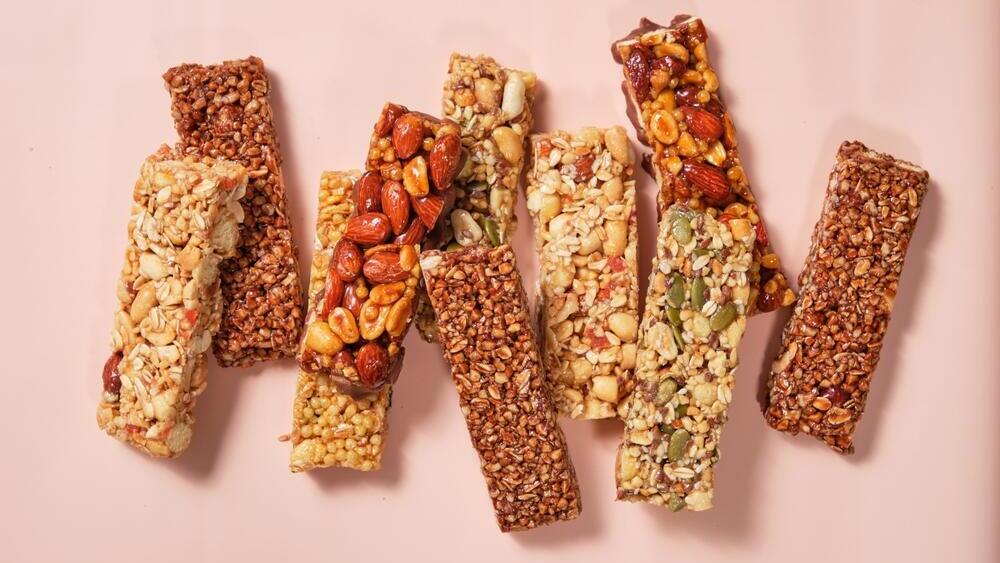 חטיפי גרנולה עם אגוזים