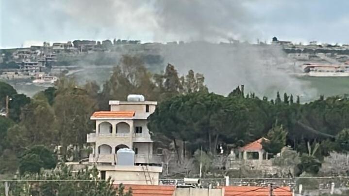 Strikes in Lebanon תקיפה בבינת ג'ביל