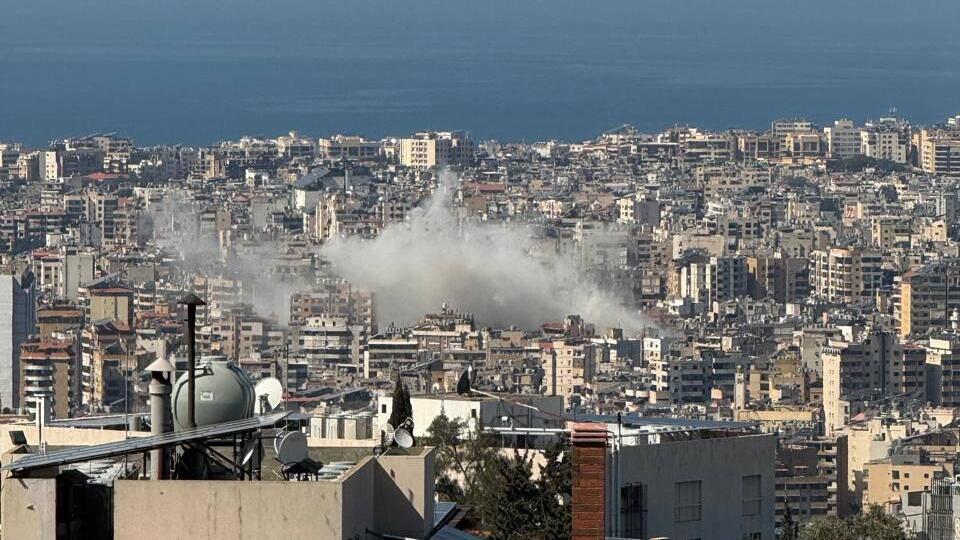 IDF strikes in the Dahieh district of Beirut תקיפה בדאחייה