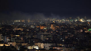 תקיפות ישראליות בפרברים הדרומיים של ביירות, לבנון